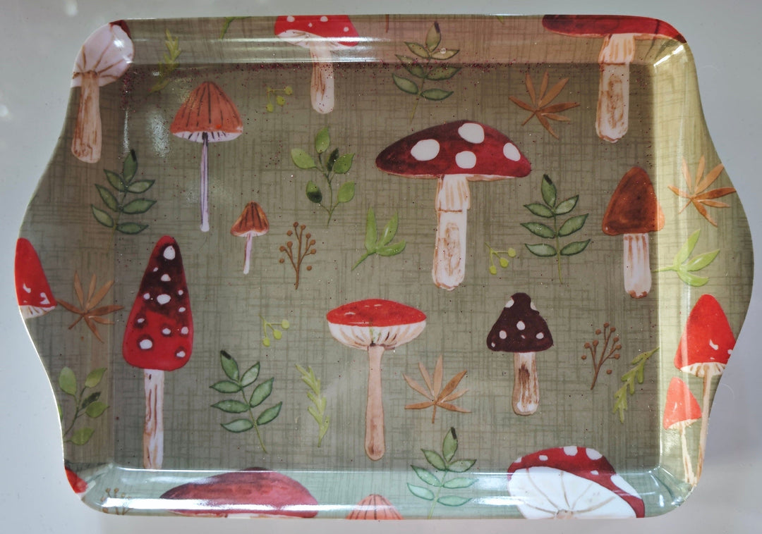 Mini - Tablett mit Herbst-Motiv