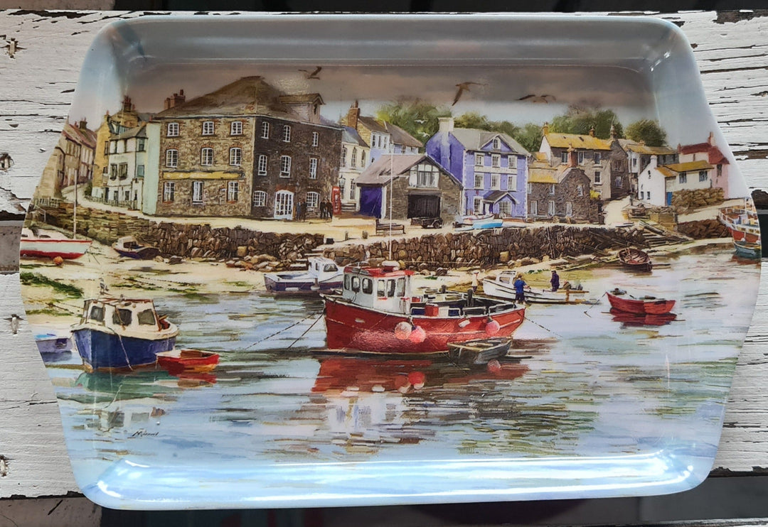 Mini Tablett  "The old Harbour"  (Lesser&Pavey) - British Moments / Fernweh-Kaufhaus