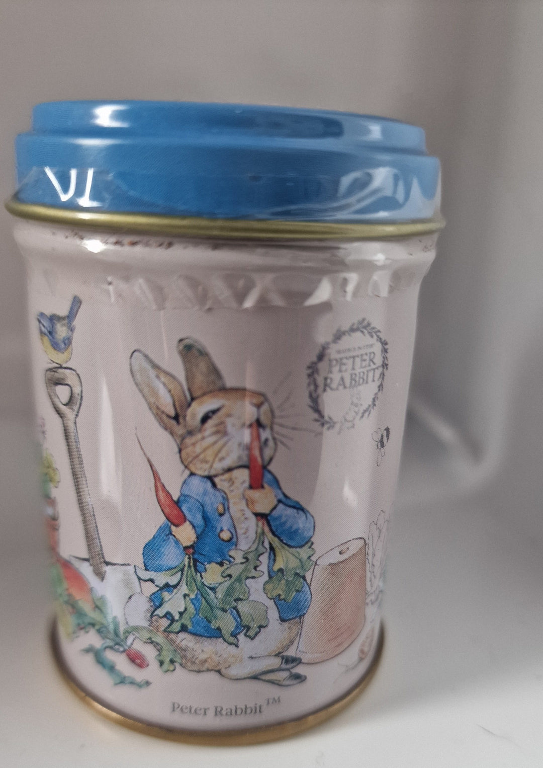 Mini-Teedose , Beatrix Potter "Peter Rabbit" , rund