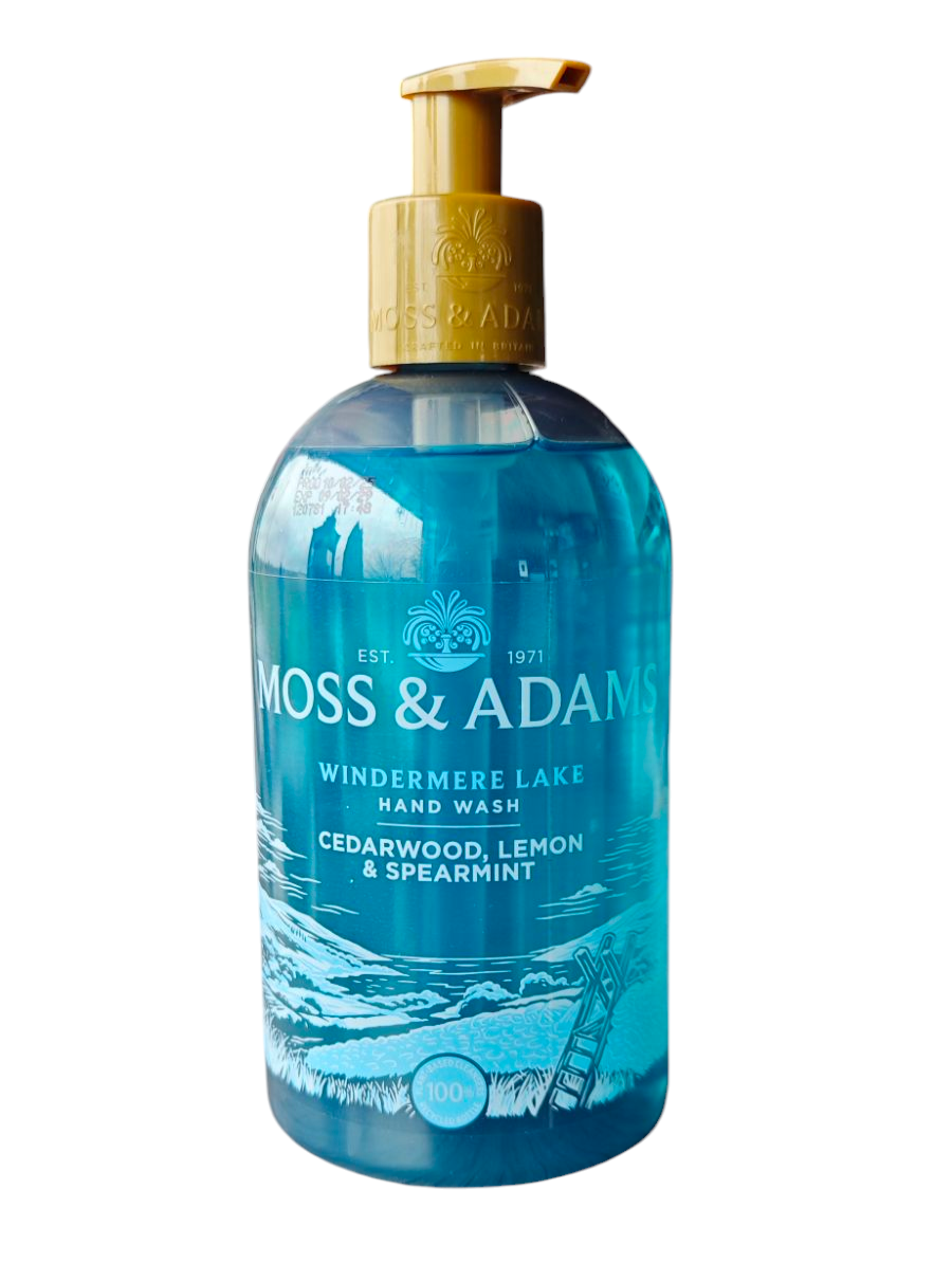Moss & Adams . "Windermere Lake  "Flüssigseife im Spender, 500 ml