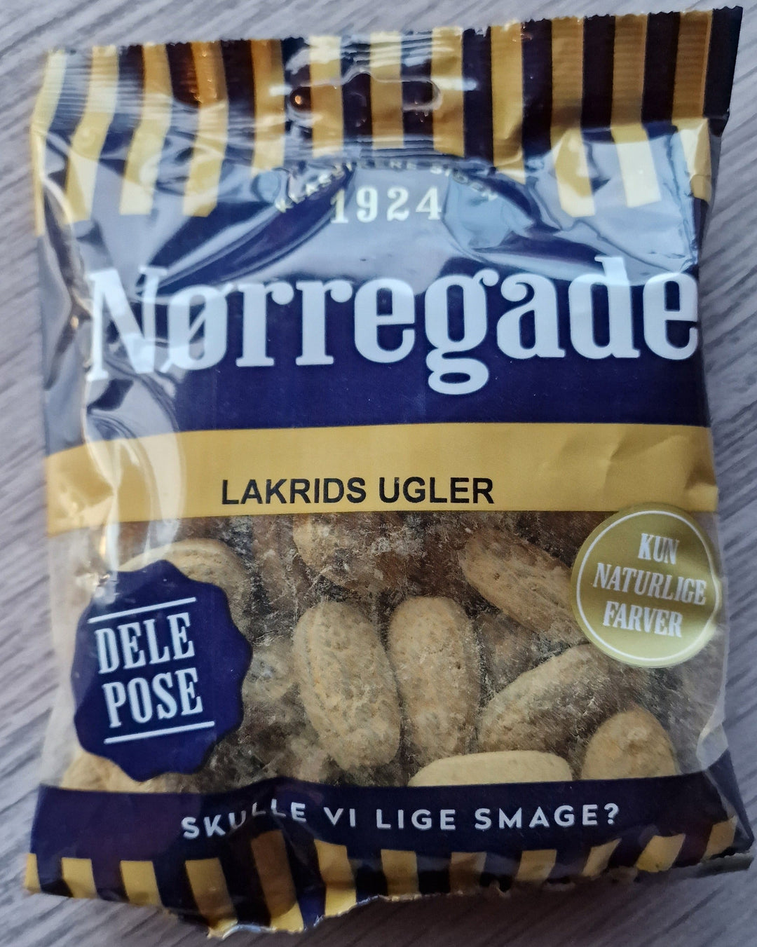 Norregade Lakrids Ugler, 270 gr. Beute