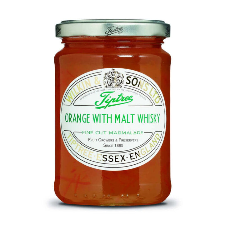 Orange & Malt Whisky fine cut Marmalade,- British Moments