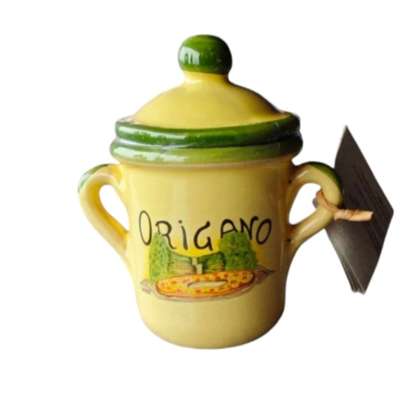 Oregano Trockengewürz in schönem Keramiktöpfchen, 10 gr.