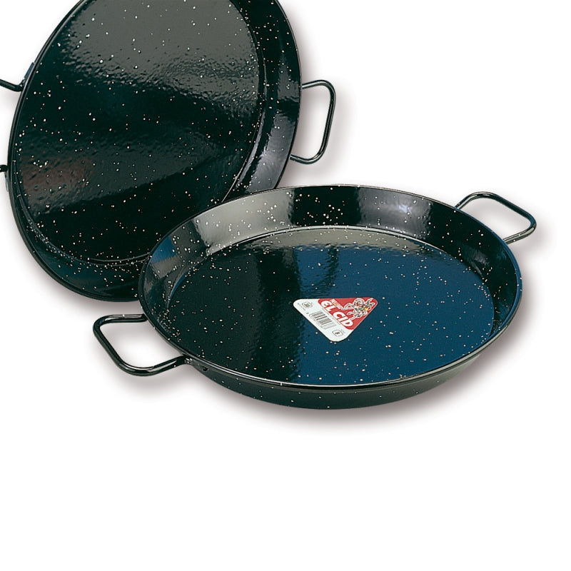 Paella Pfanne emailliert , ca 24cm Durchmesser - British Moments