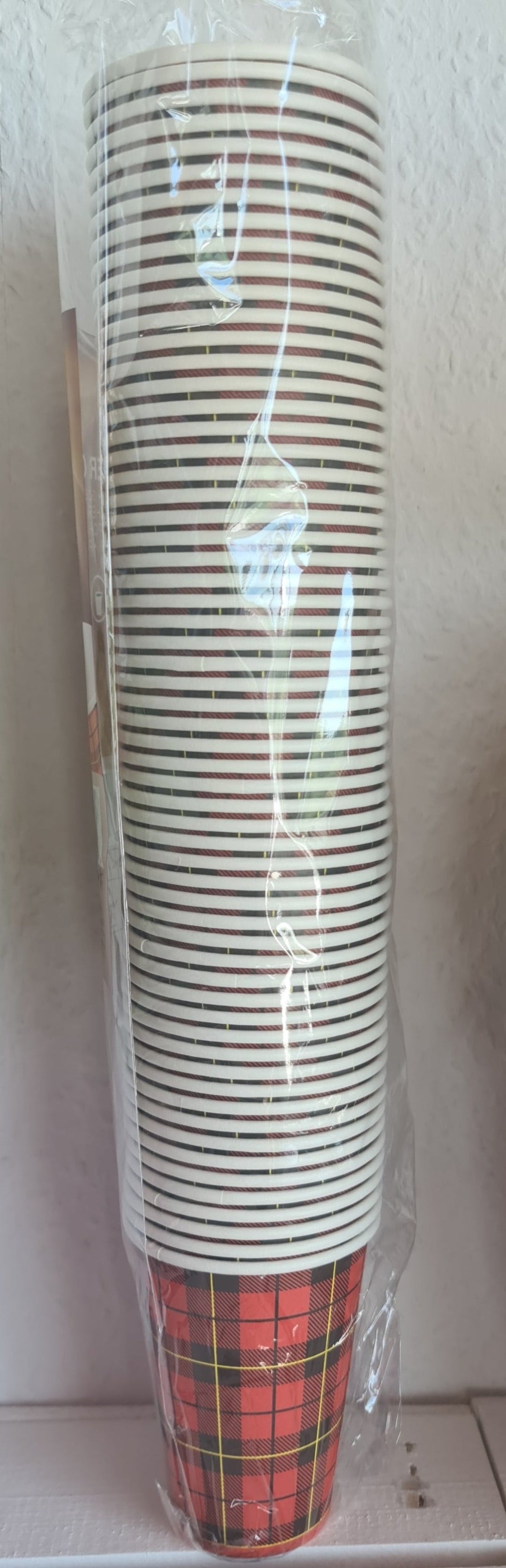 Pappbecher "Tartan"  60 er Pack - British Moments / Fernweh-Kaufhaus