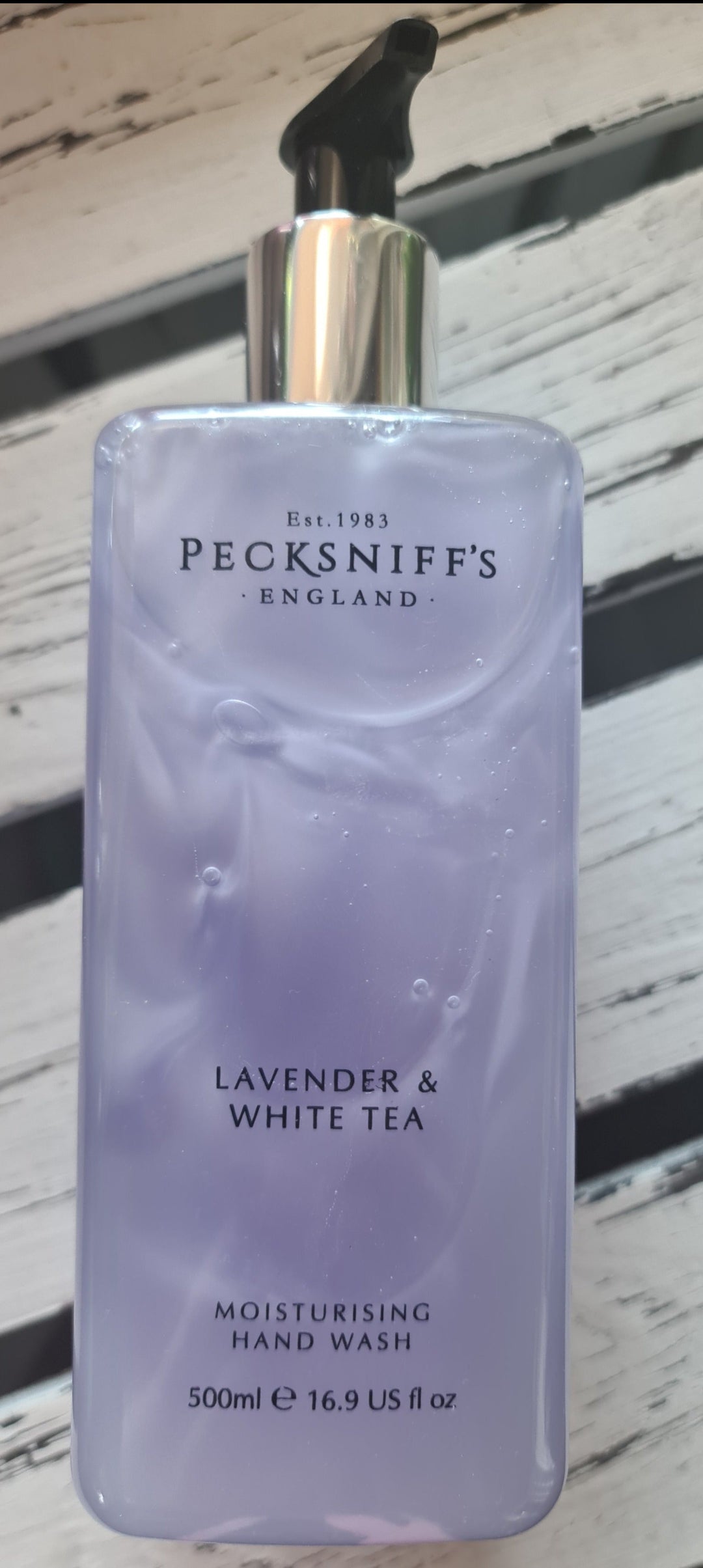 Pecksniff's Lavender & White Tea Luxury Handwash, Flüssigseife 500 ml - British Moments