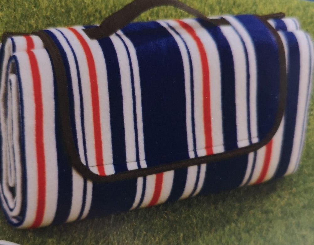Picknick- Decke, Fleece mit wasserfester Unterseite, ca 1,25m x 1,50 cm - British Moments