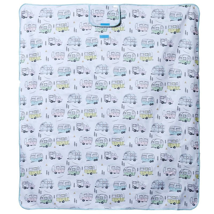 Picknickdecke "Wohnwagen" von Wildwood - British Moments / Fernweh-Kaufhaus