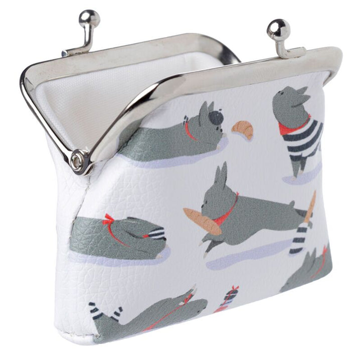 Portemonnaie Geldbörse Motiv ’Bertrand’ weiß