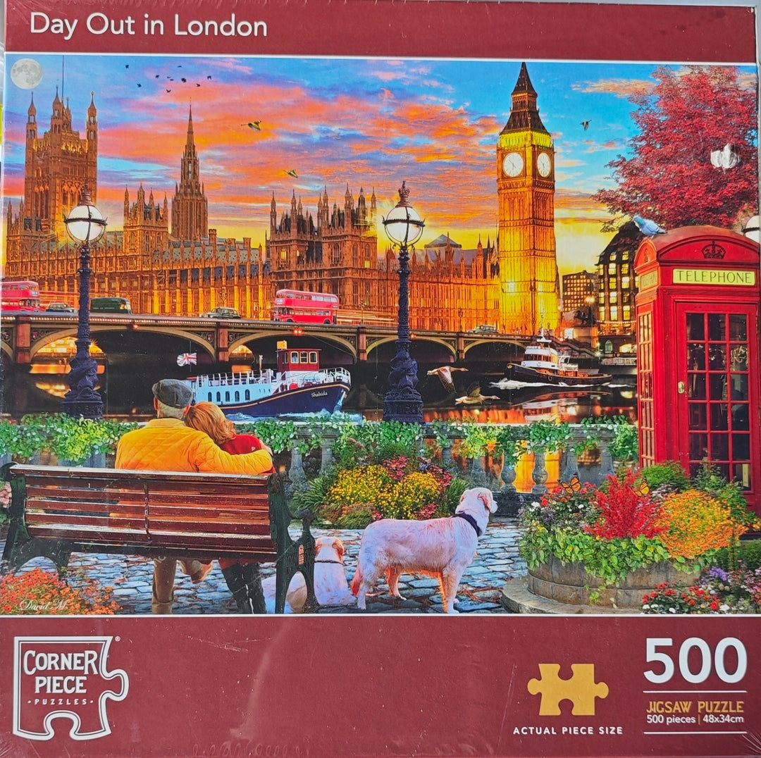 Puzzle "Day out in London" , 500 Teile
