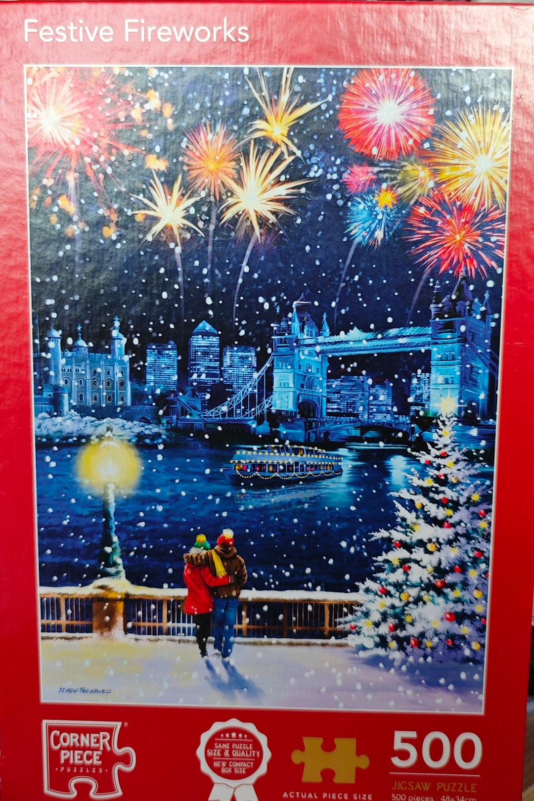 Puzzle "Festive Fireworks" , 500 Teile