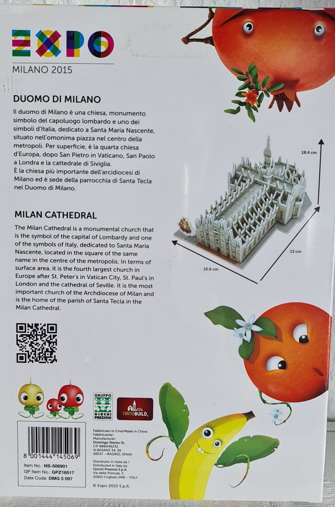 3 D Puzzle "Mailänder Dom" - British Moments / Fernweh-Kaufhaus