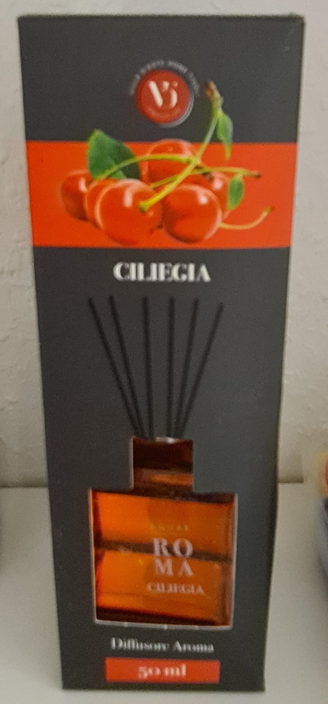 Raumduft Diffusor "Kirsche" 50 ml - British Moments / Fernweh-Kaufhaus