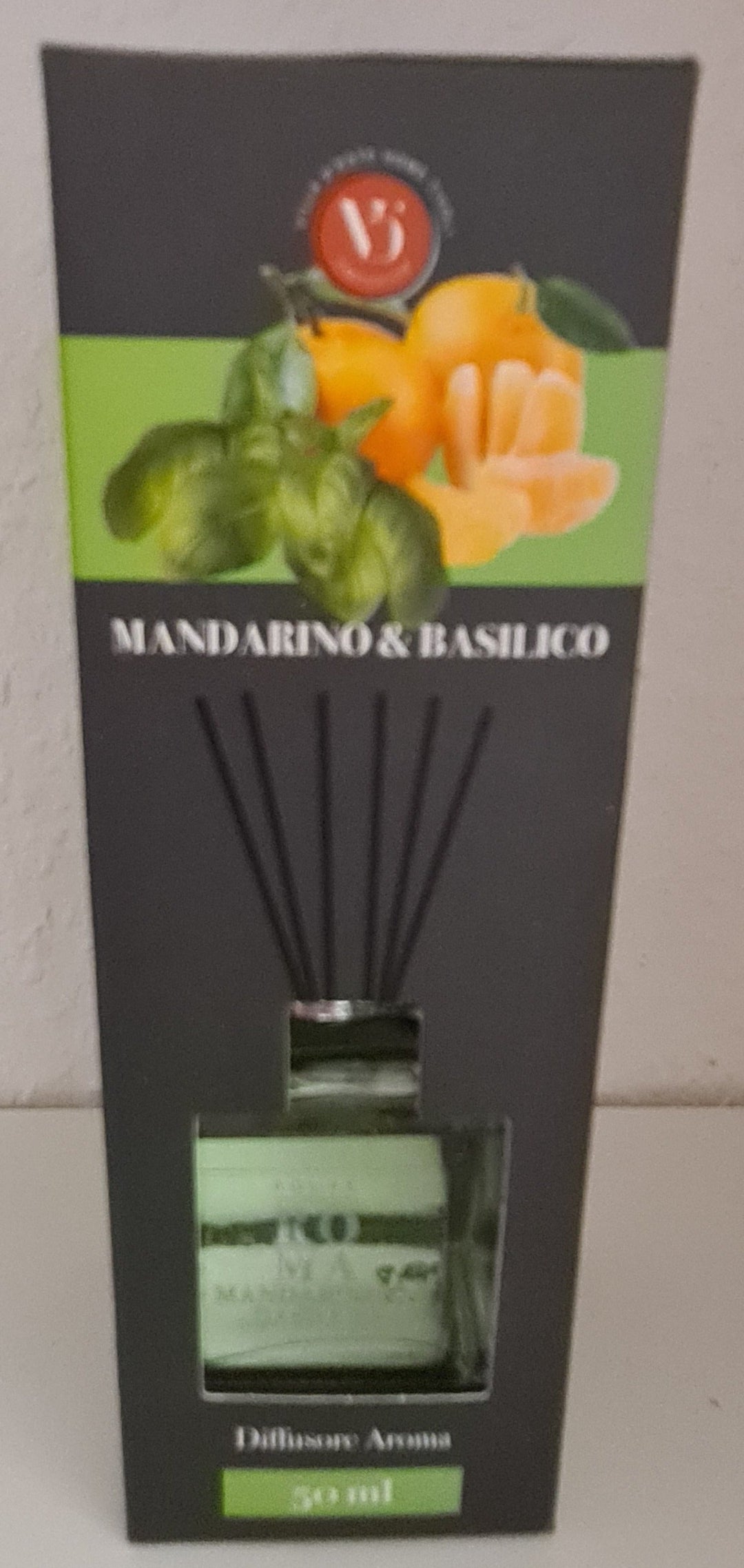 Raumduft Diffusor "Mandarine/Basilikum 50 ml - British Moments / Fernweh-Kaufhaus