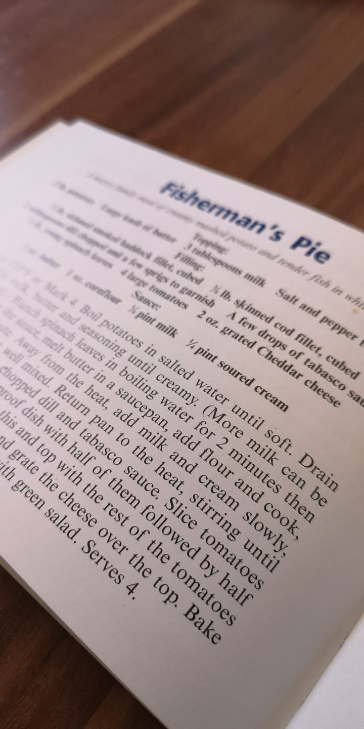 RECIPE BOOKS " Favourite Fish and Seafood Recipes "  (englischsprachig, neu) - British Moments