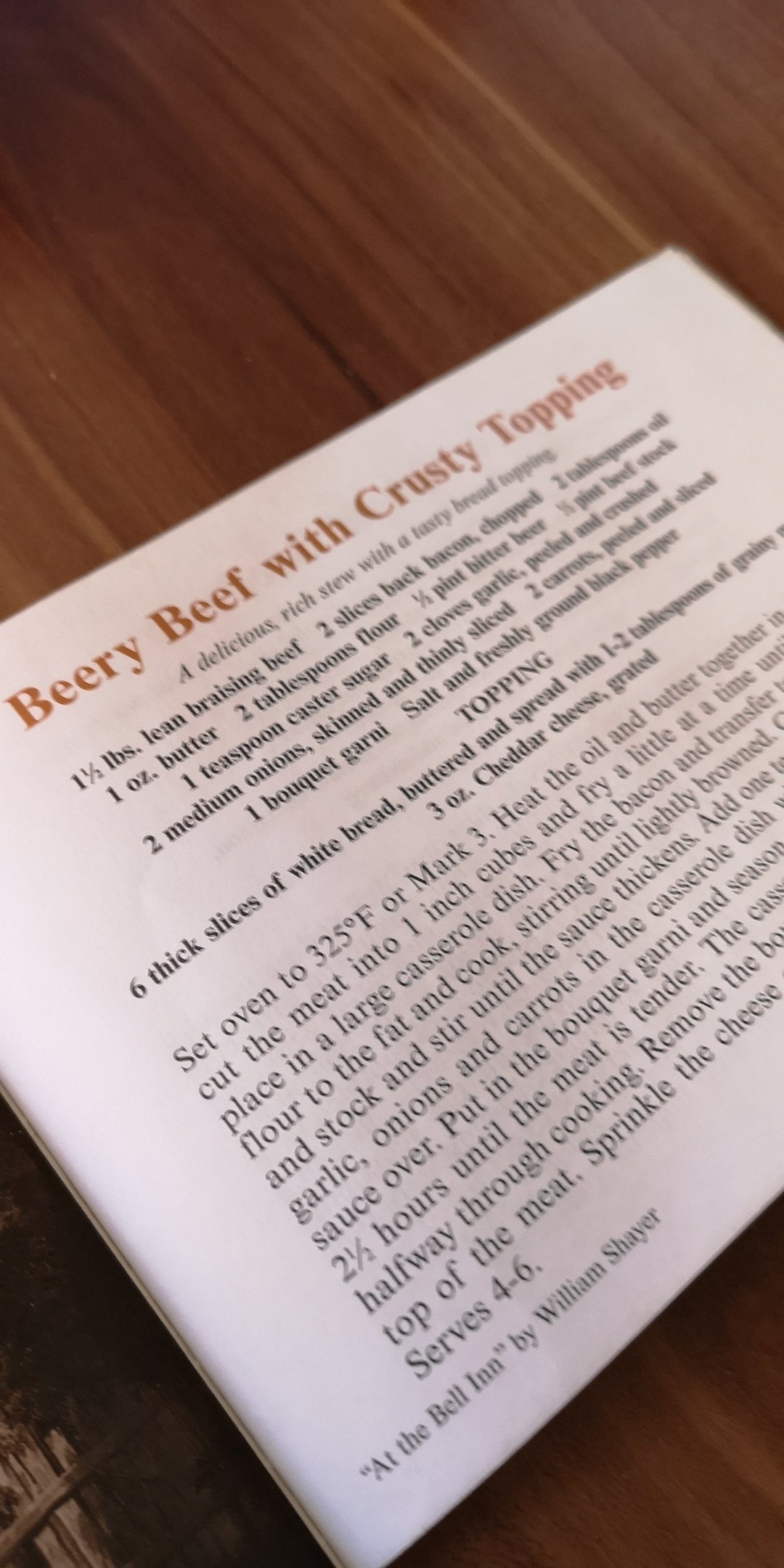 RECIPE BOOKS  " Favourite Recipes with Beer and Cider" (englischsprachig , neu ) - British Moments