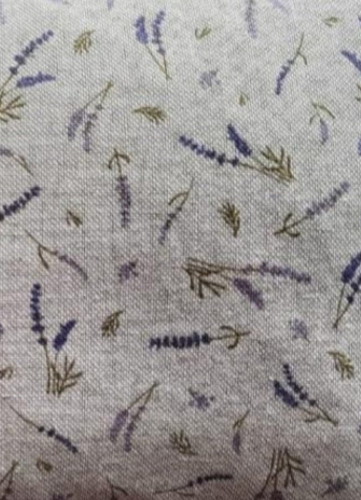 Reisekissen Motiv "Lavendel" Größe 35cm  x 22 cm, Handarbeit - British Moments / Fernweh-Kaufhaus