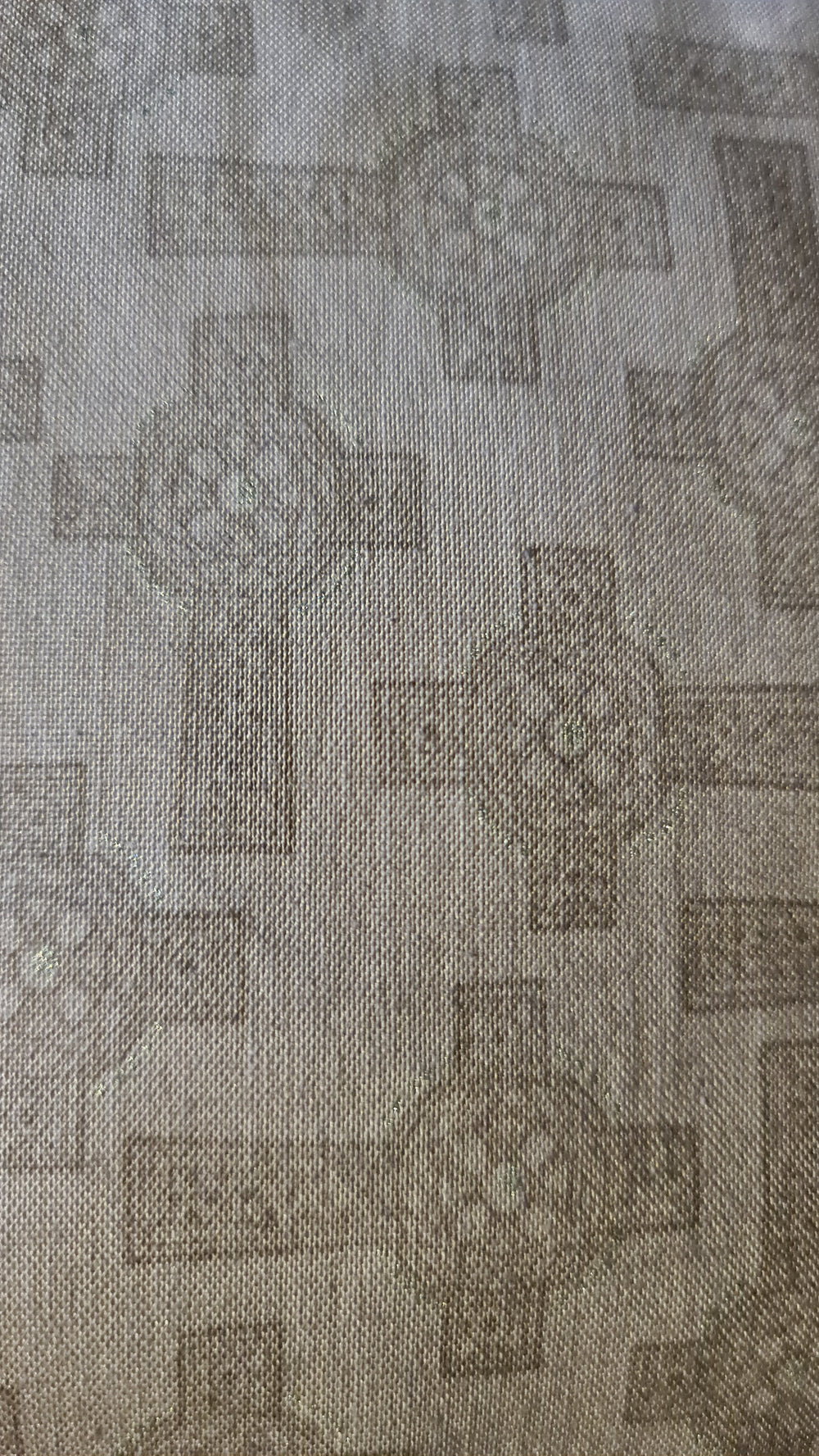 Reisekissen Motiv " Celtic Cross" , grau Größe 35cm  x 22 cm, Handarbeit - British Moments