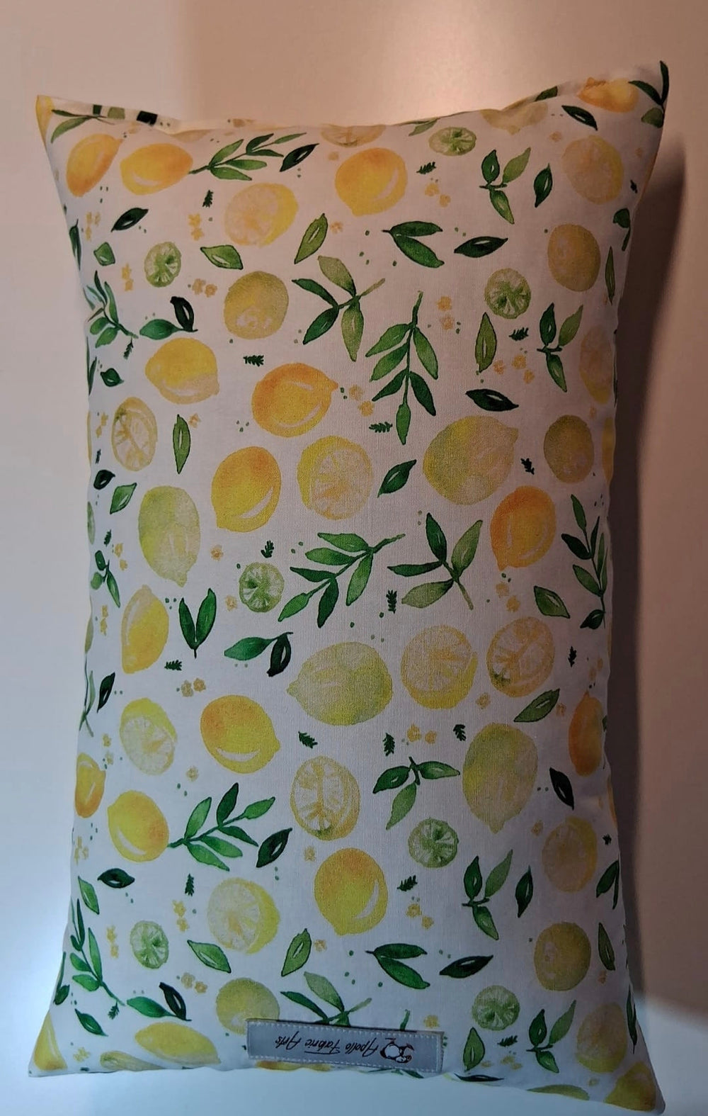 Reise-Kissen  "Zitronen"  , Handarbeit