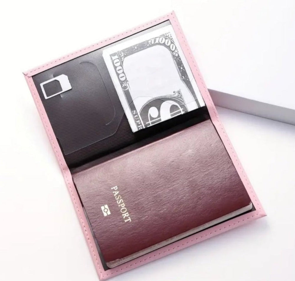 Reisepasshülle "Passport" , rosa