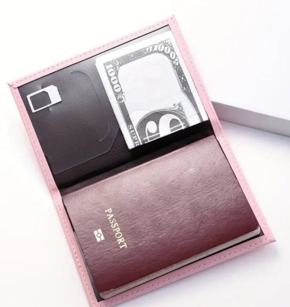 Reisepasshülle "Passport" , schwarz