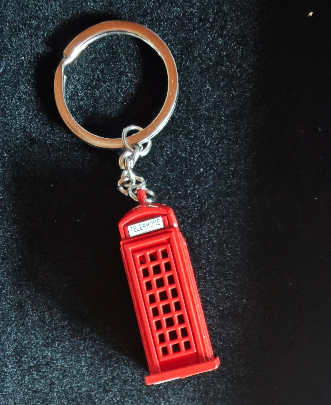 Rote Telefonzelle London Souvenir Schlüsselanhänger