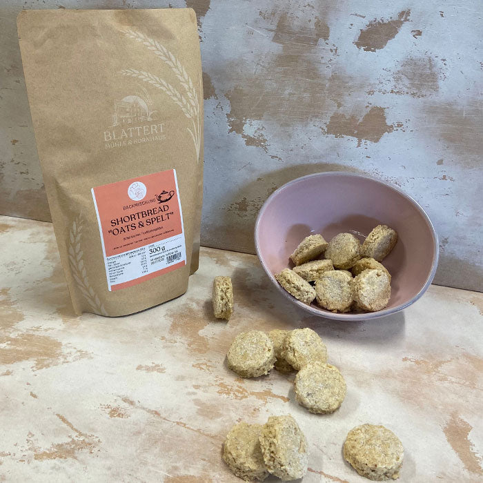 SALE!!! MHD 25.09.25 Shortbread ’Oats & Spelt’ Backmischung 300 g - Food