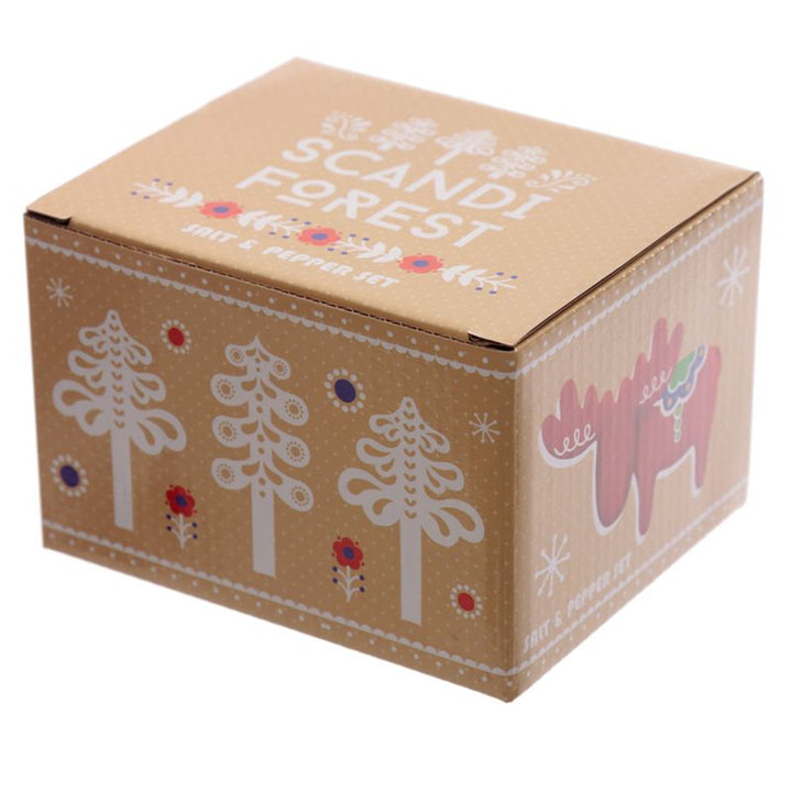 Scandi Elch Salz- & Pfefferstreuer Set aus Keramik - British Moments / Fernweh-Kaufhaus