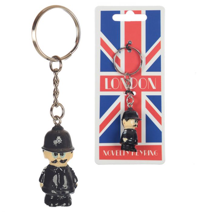Schlüsselanhänger Bobby, Polizist London - British Moments