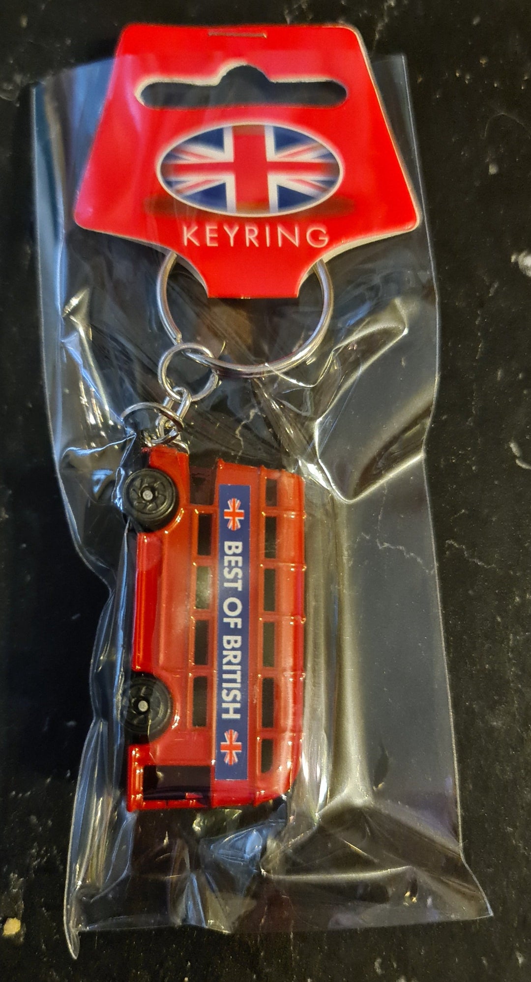 Schlüsselanhänger London Doppeldeckerbus "Routemaster" - British Moments