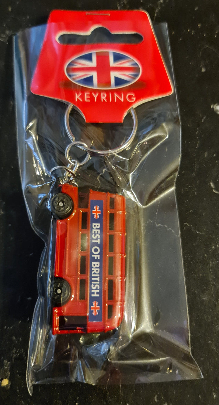Schlüsselanhänger London Doppeldeckerbus "Routemaster" - British Moments