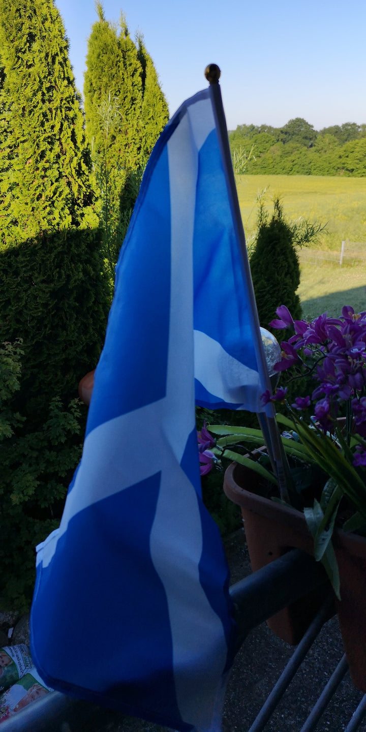 Schottlland Flagge , ca 40cm  x 30 cm - British Moments