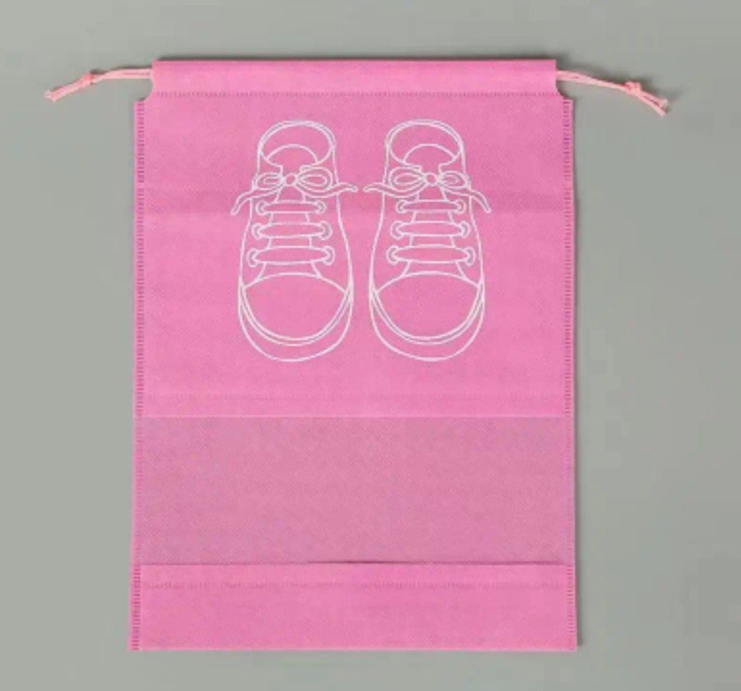 Schuhbeutel . Für Ordnung im Koffer, pink