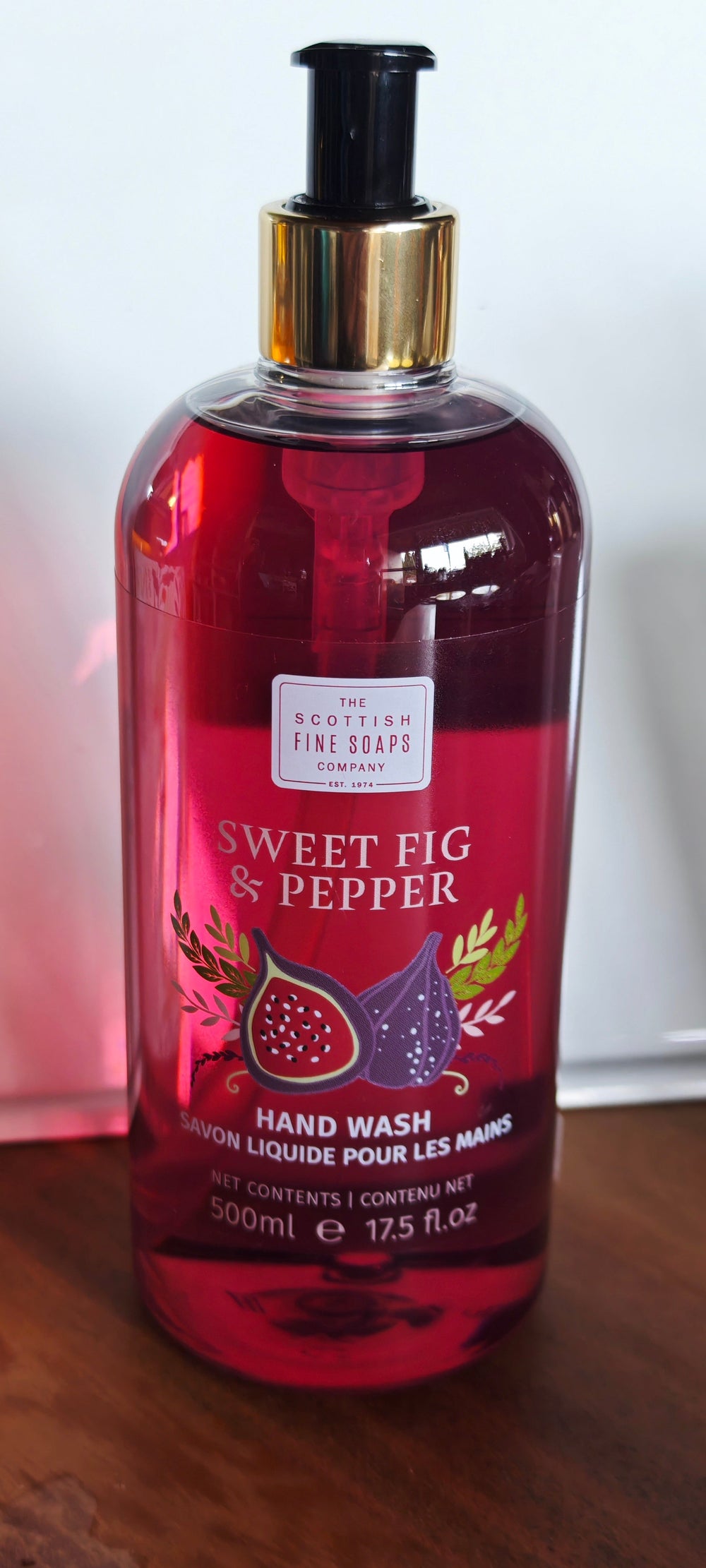 Scottish fine soaps "Sweet Fig & Pepper" Flüssigseife 500 ml
