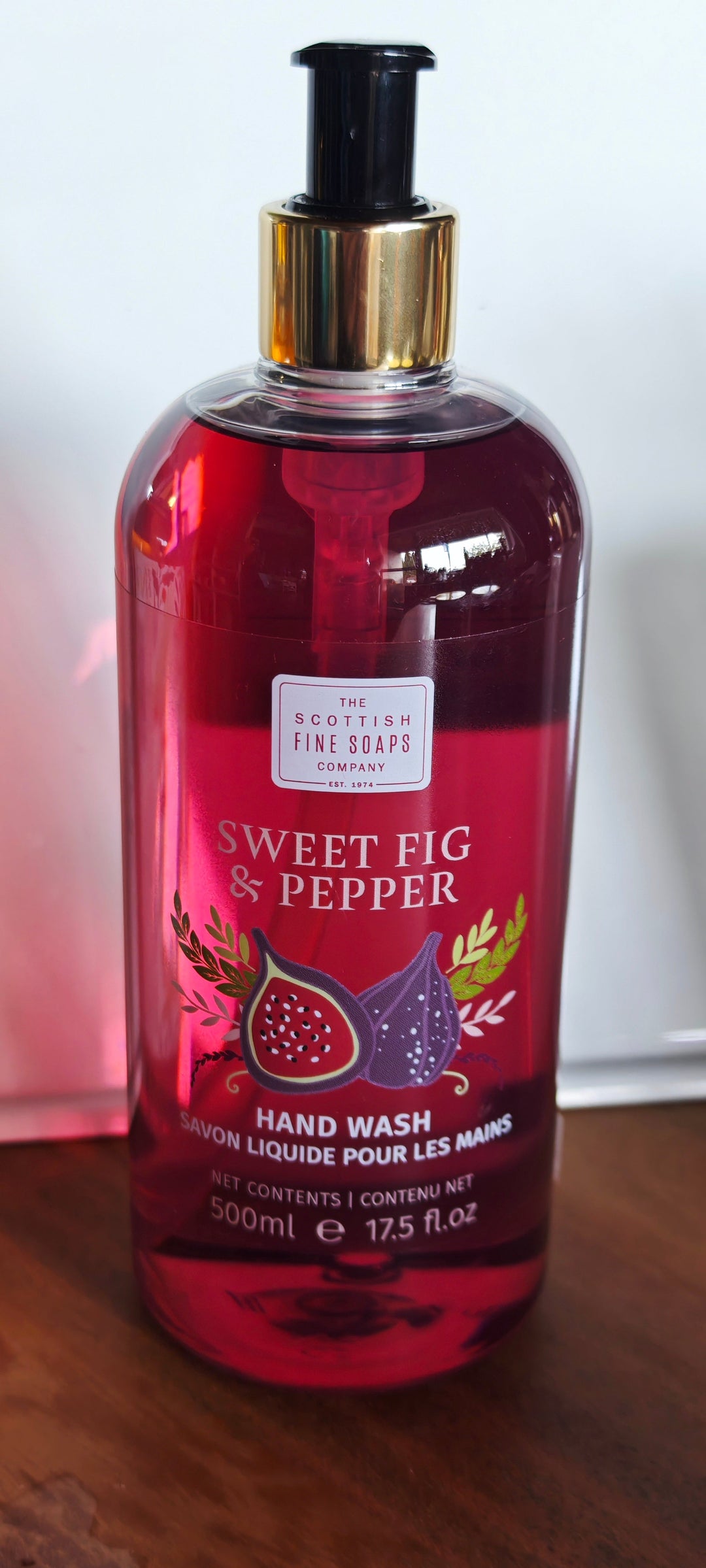 Scottish fine soaps "Sweet Fig & Pepper" Flüssigseife 500 ml