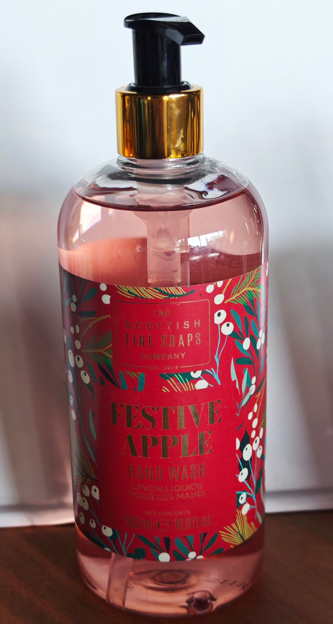 Scottish fine soaps "Festive apple" Flüssigseife 500 ml