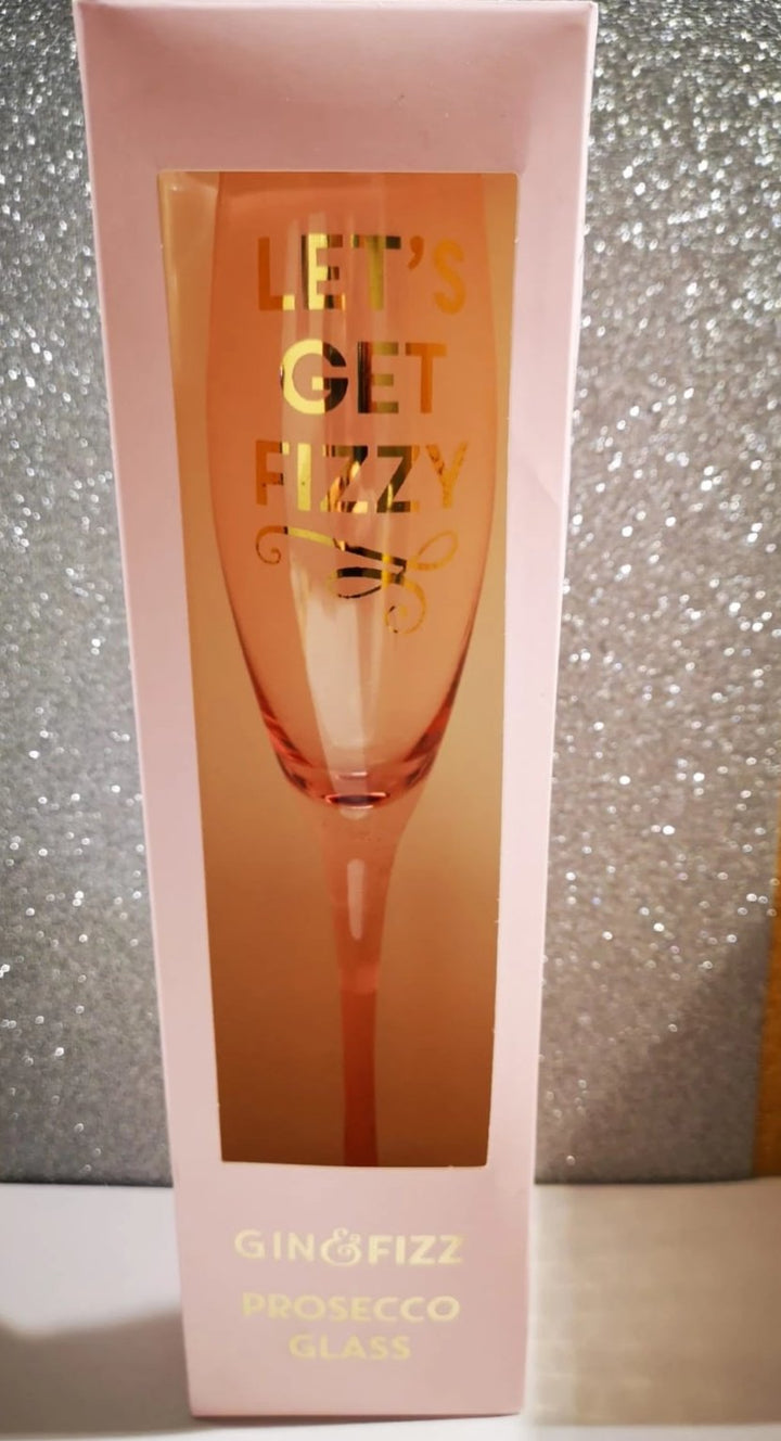 Sektglas "Let's Get Fizzy " - British Moments