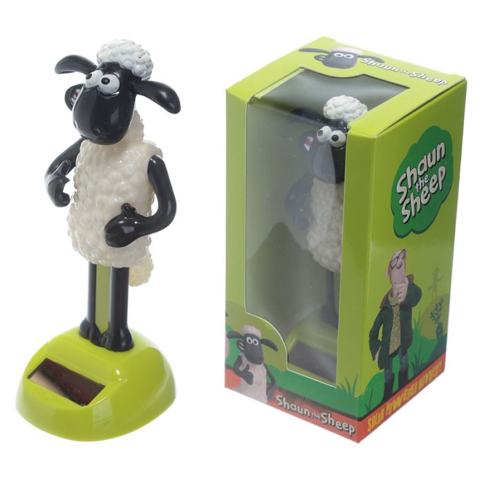 "Shaun das Schaf "Solar Figur,  lizensierte Sonderedition - British Moments