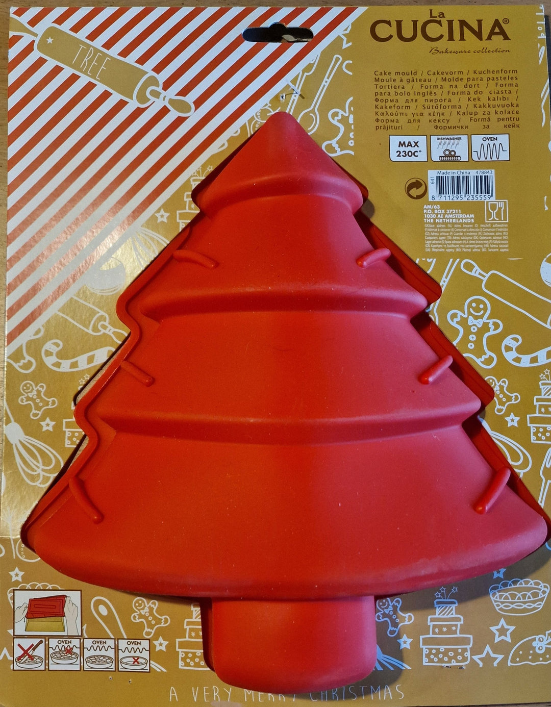 Silikon  - Backform "Tannenbaum"