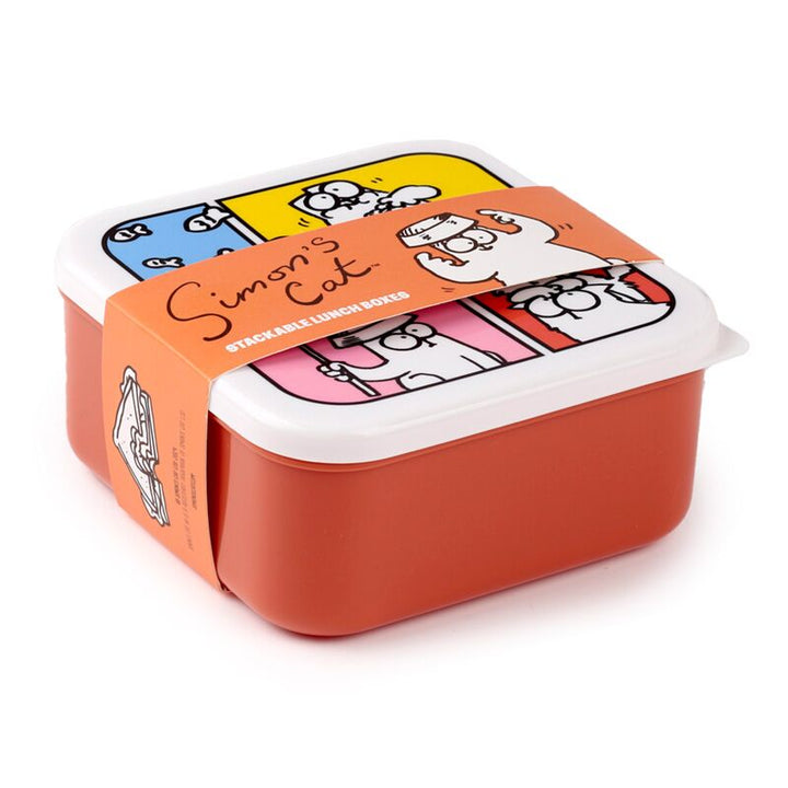 Simon's Cat 2024 Lunch Box Brotdosen 3er Set