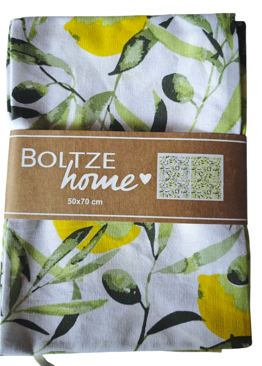 Sommerliche Geschirrtücher "Zitronella", 2er Set