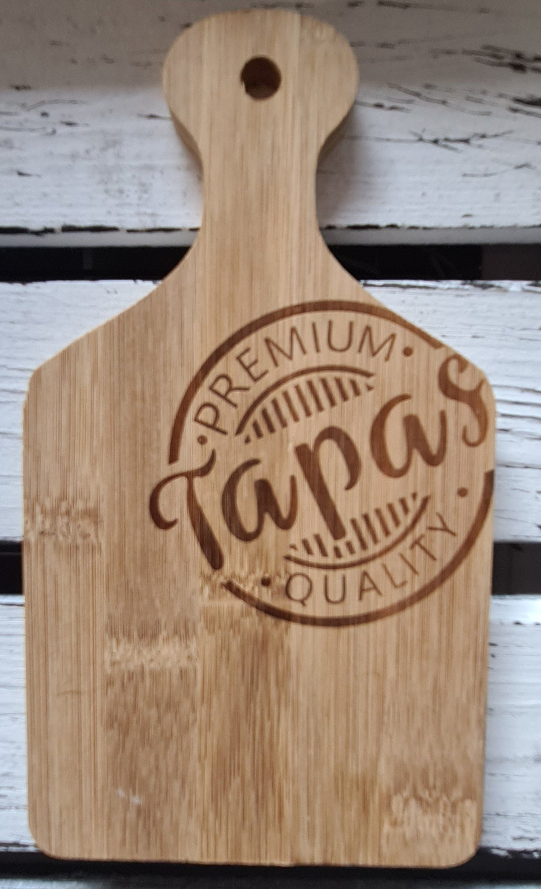 Tapas Holzbrettchen ca 20cm x 11 cm - British Moments / Fernweh-Kaufhaus