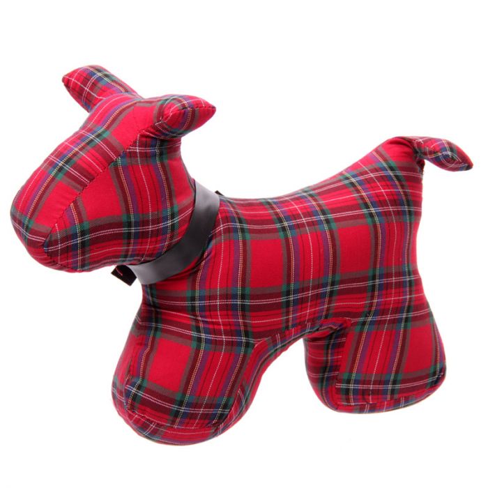 Tartan Hund "Scottie" Türstopper - British Moments