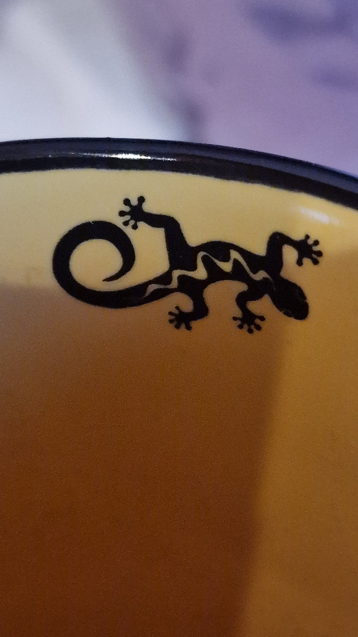 Tasse, Becher, Keramik   "Mallorca", Innenseite