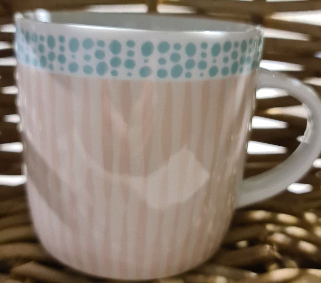 Tasse, Becher, Landhausstil, pastell ,Collection " Summer Vibes" - British Moments
