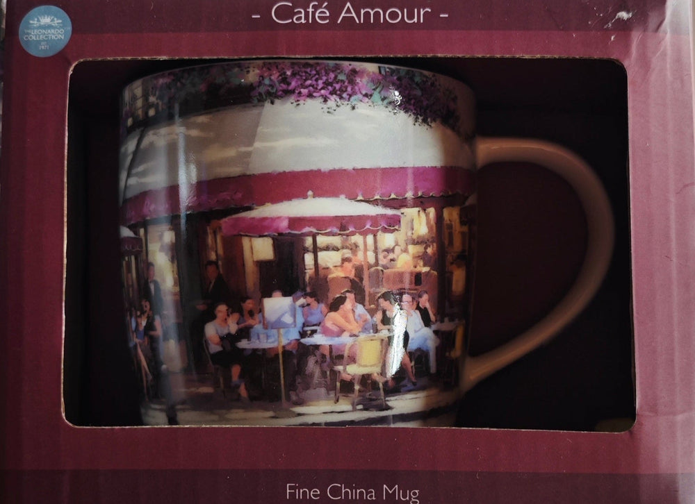 Tasse / Becher , Keramik "Paris"