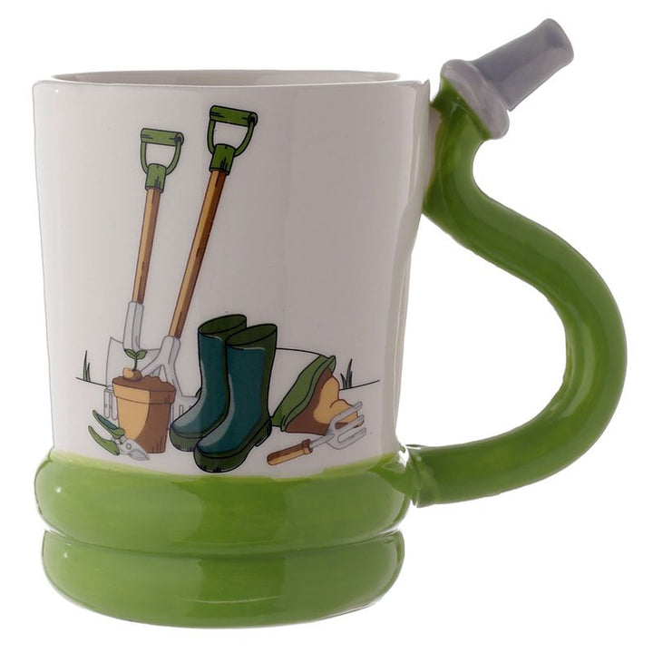 Tasse mit Griff "Gartenschlauch"
