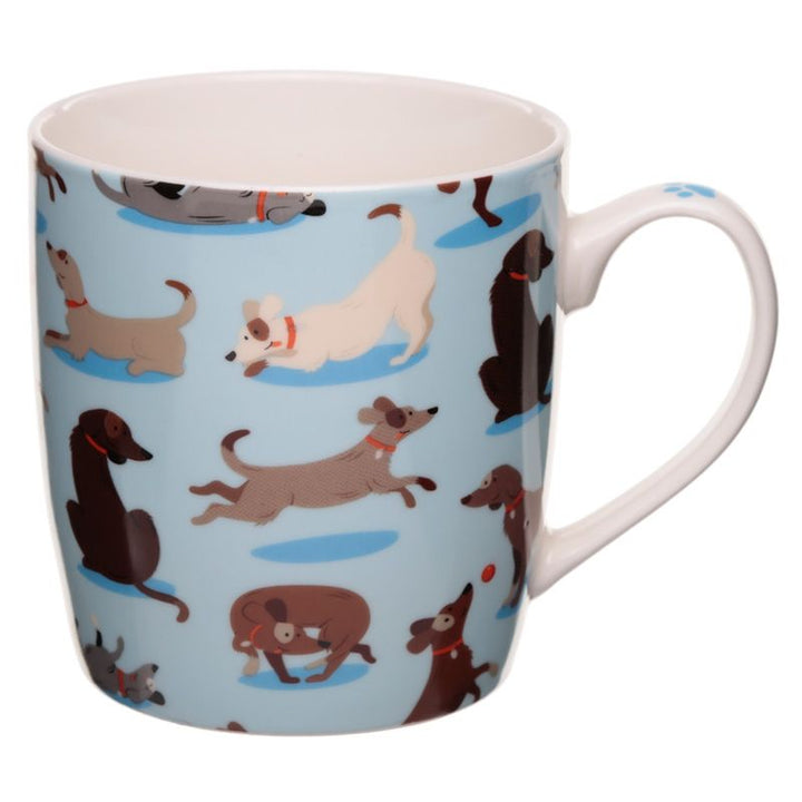 Tasse mit Hundemotiven , Design "Catch Patch" 