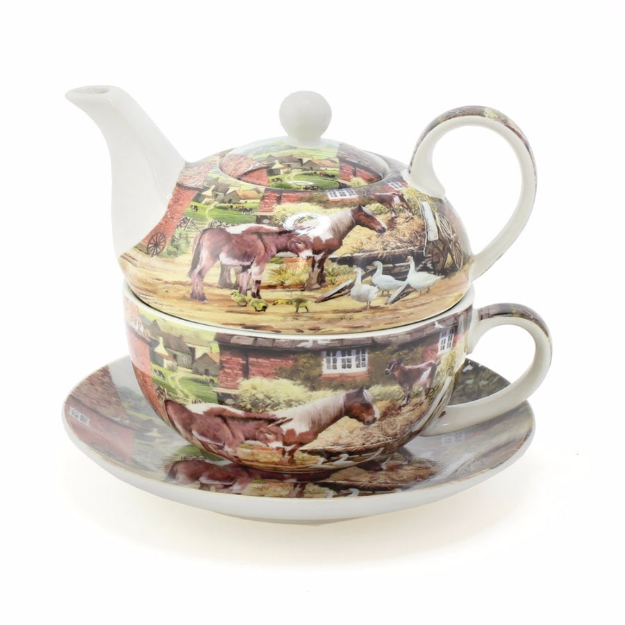 Tea for one Set "Country Life " - British Moments