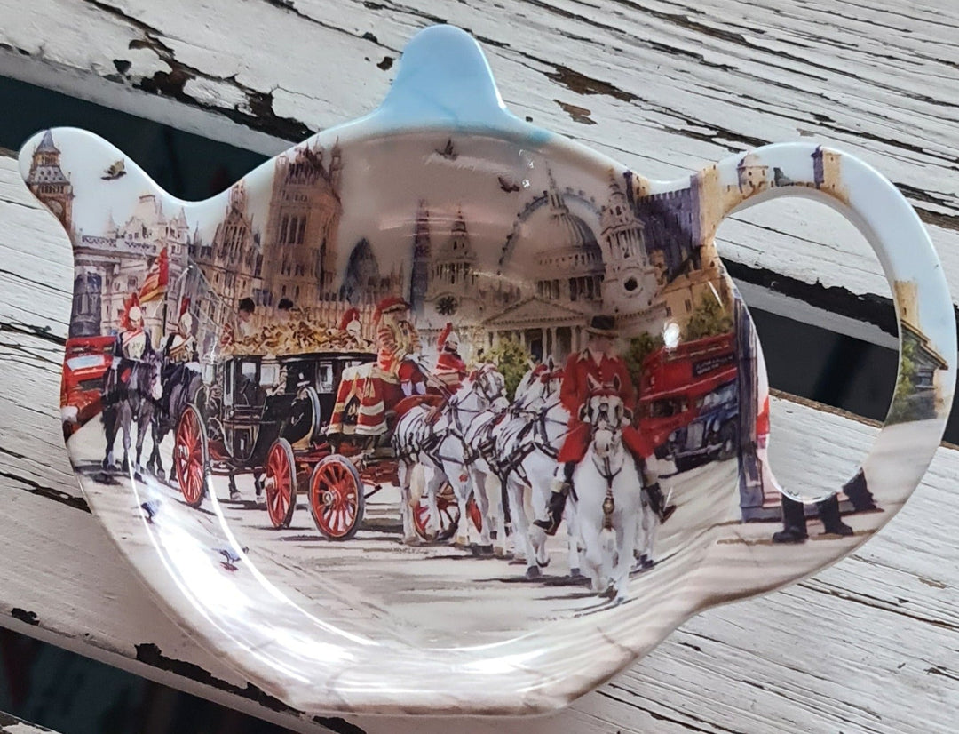 Teebeutelablage   "London "  (Lesser&Pavey) - British Moments / Fernweh-Kaufhaus